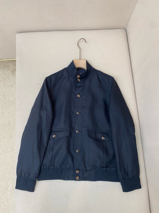 Dark Blue and White Jacket