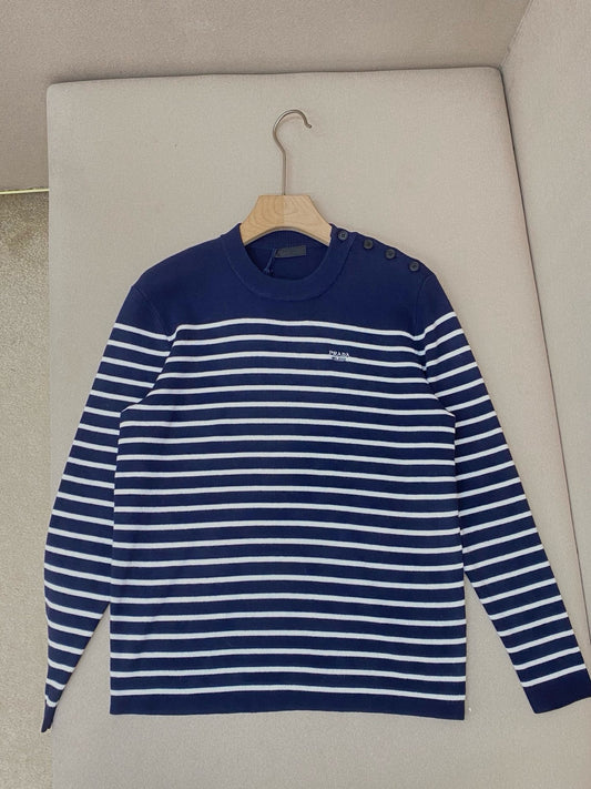 Dark Blue White Jersey