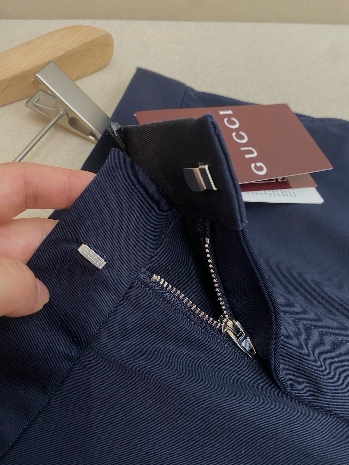 Dark Blue and Geige Short