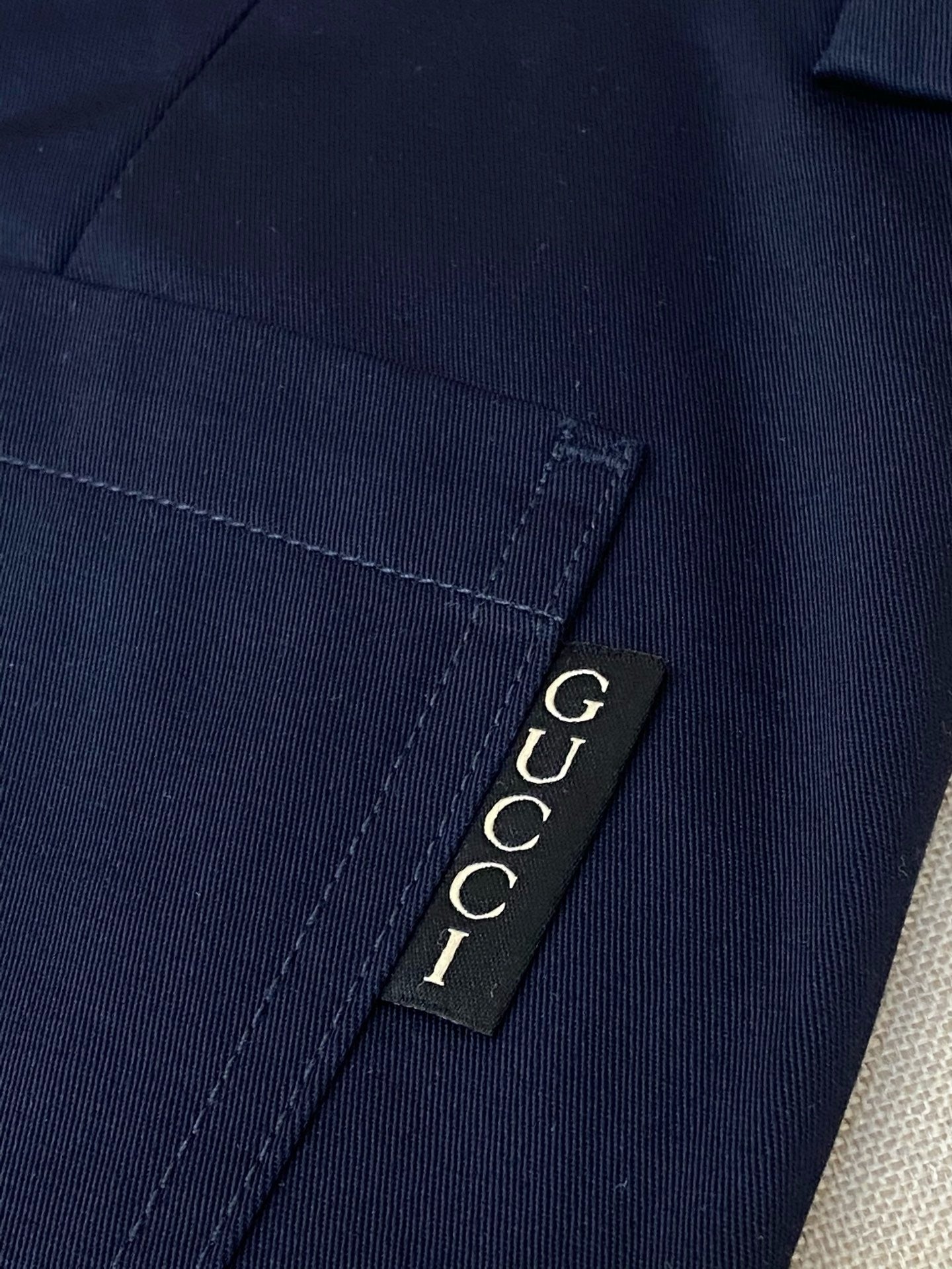 Dark Blue and Geige Short
