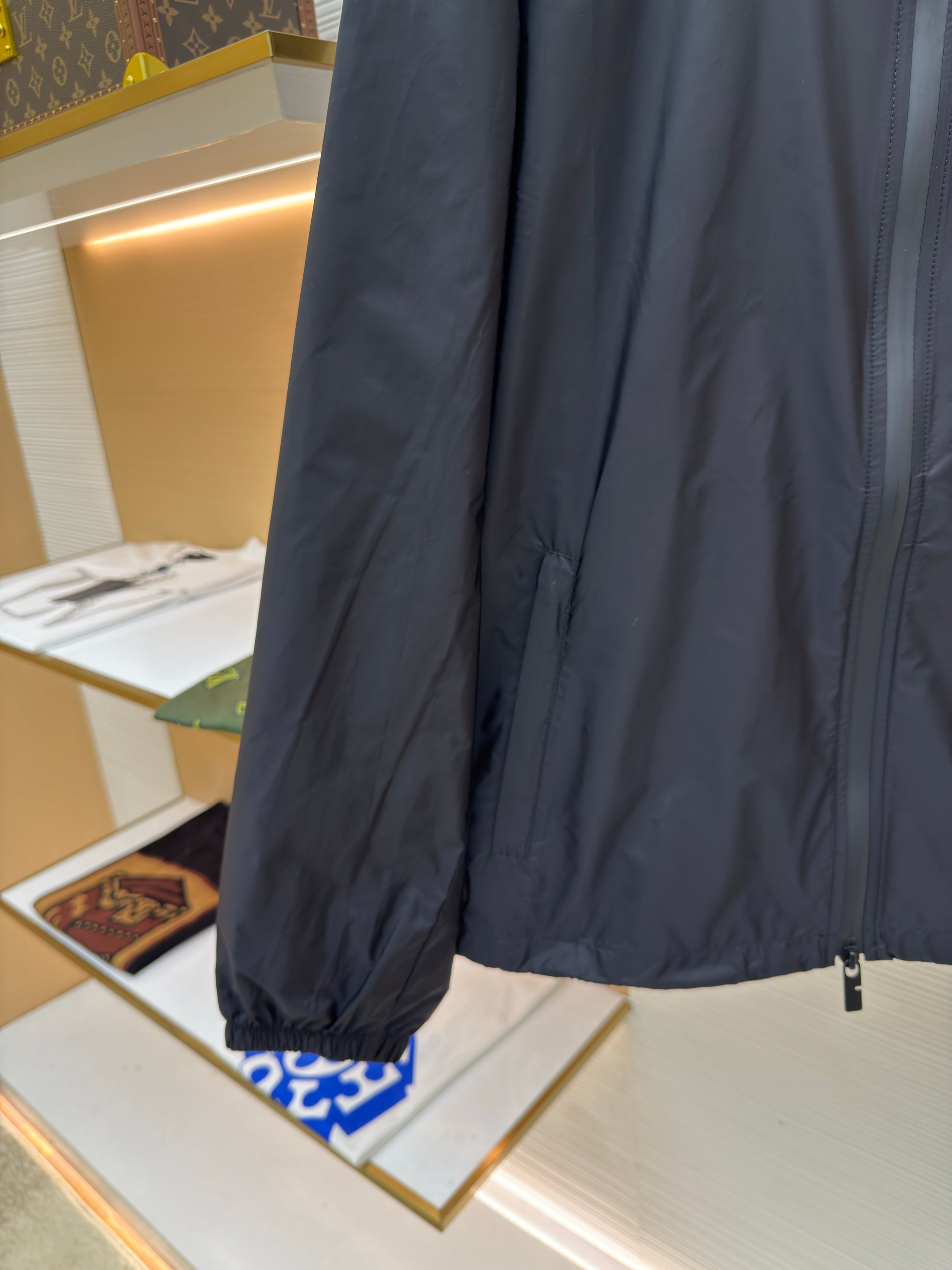 Green and Black Jacket