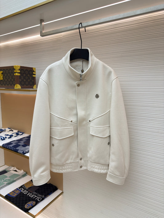 White and Grey Jacket