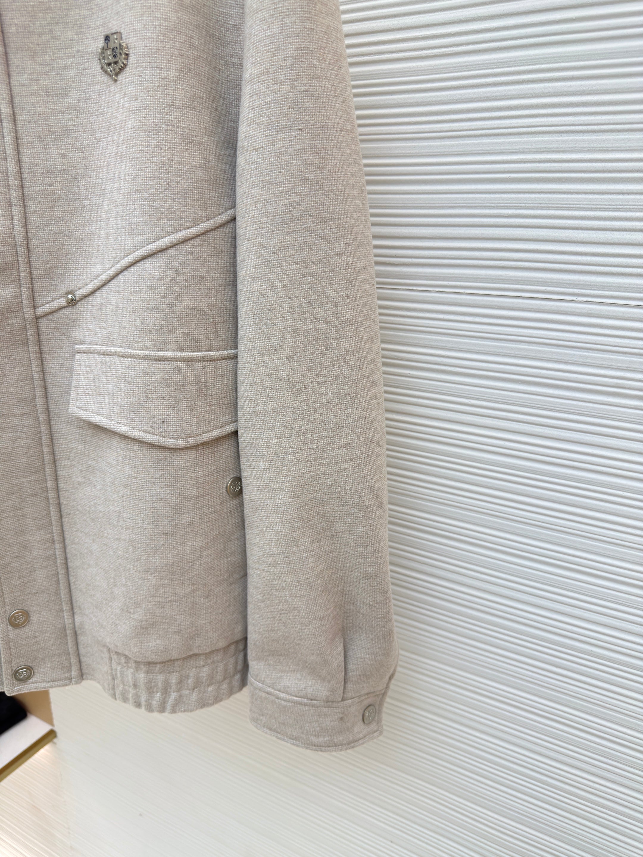 White and Grey Jacket