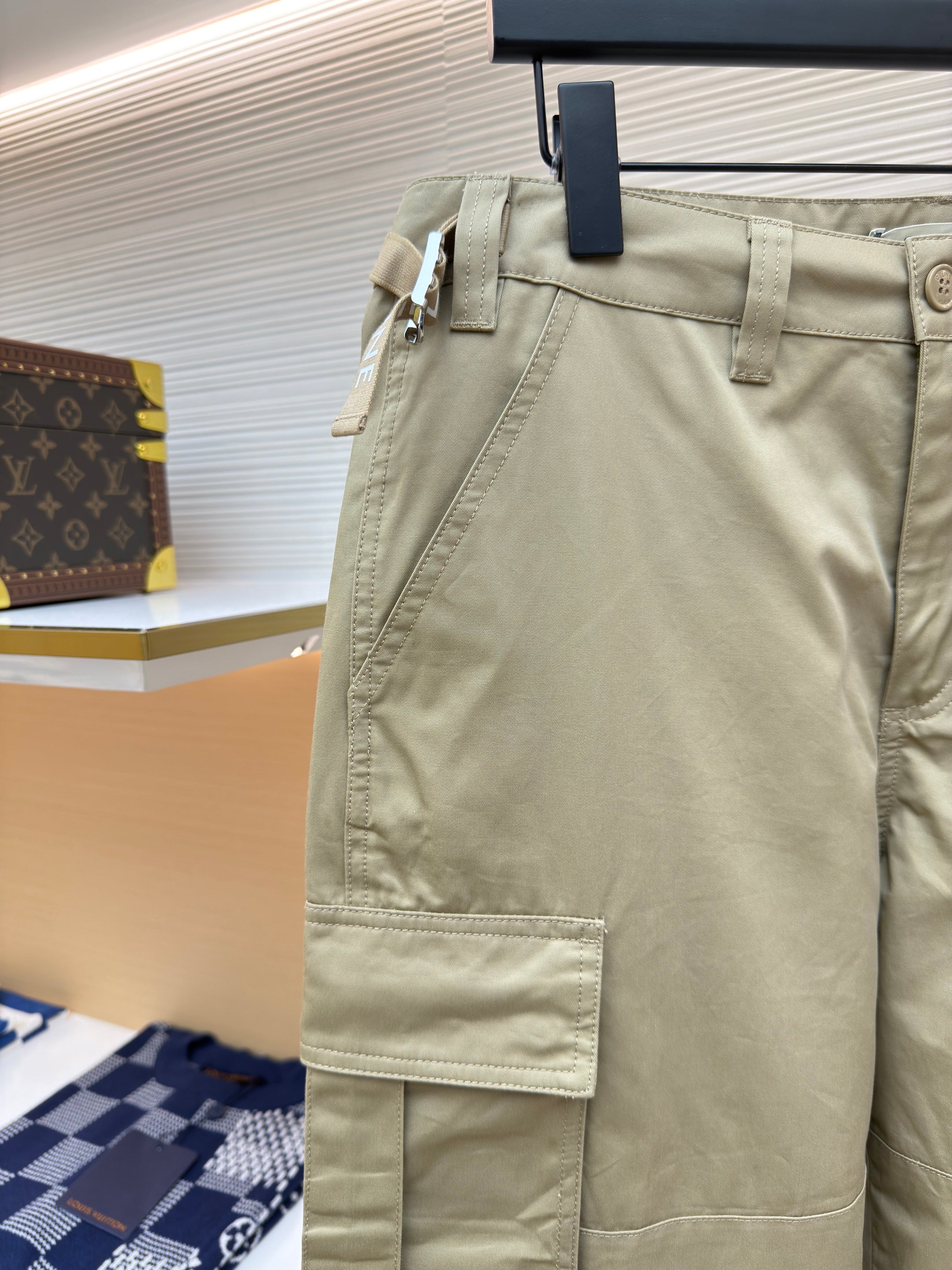 Khaki and Black Pant