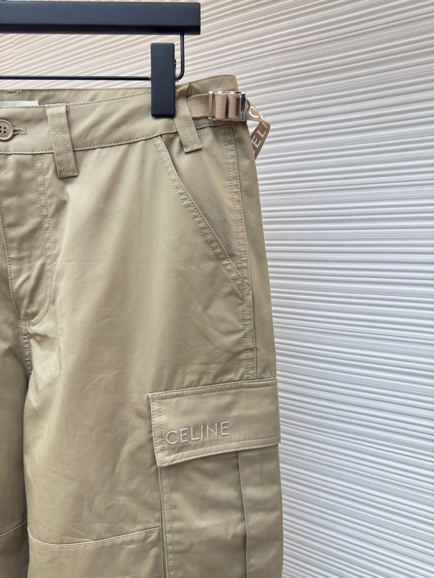 Khaki and Black Pant