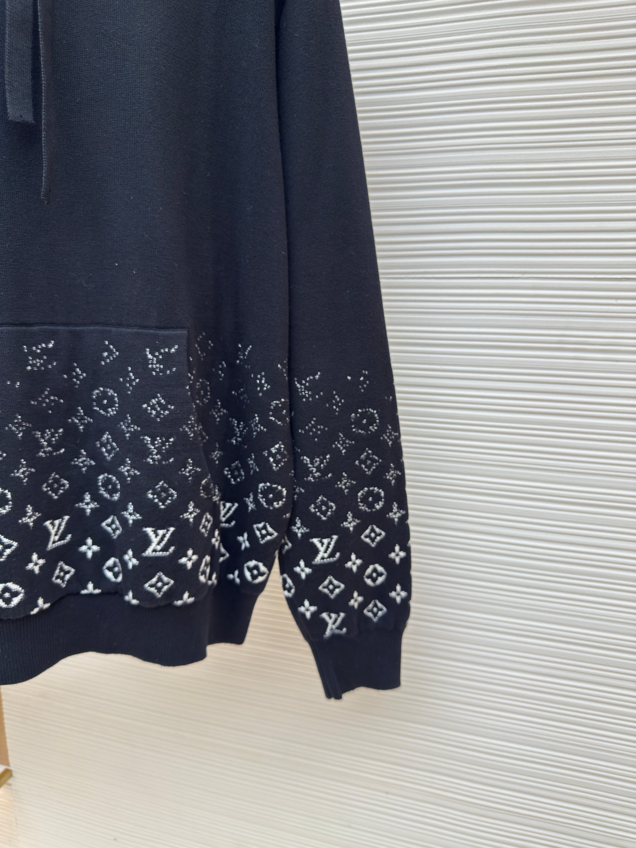 Black and Blue Hoodie