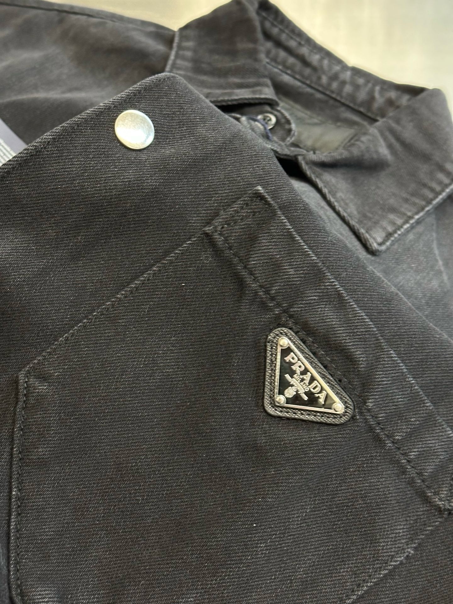 Blue and Black Jacket