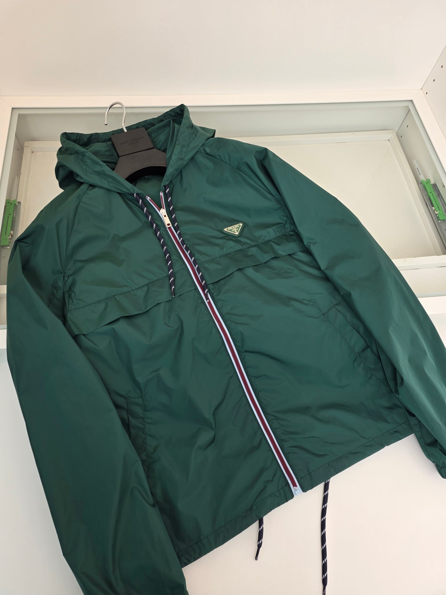 Black and Green Jacket
