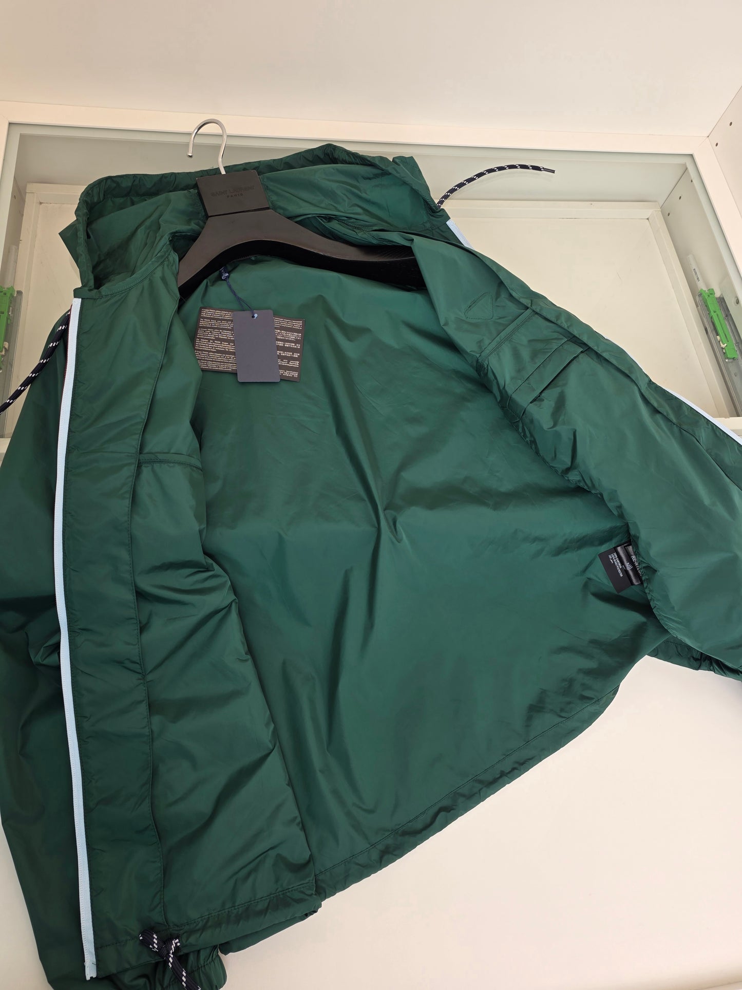 Black and Green Jacket