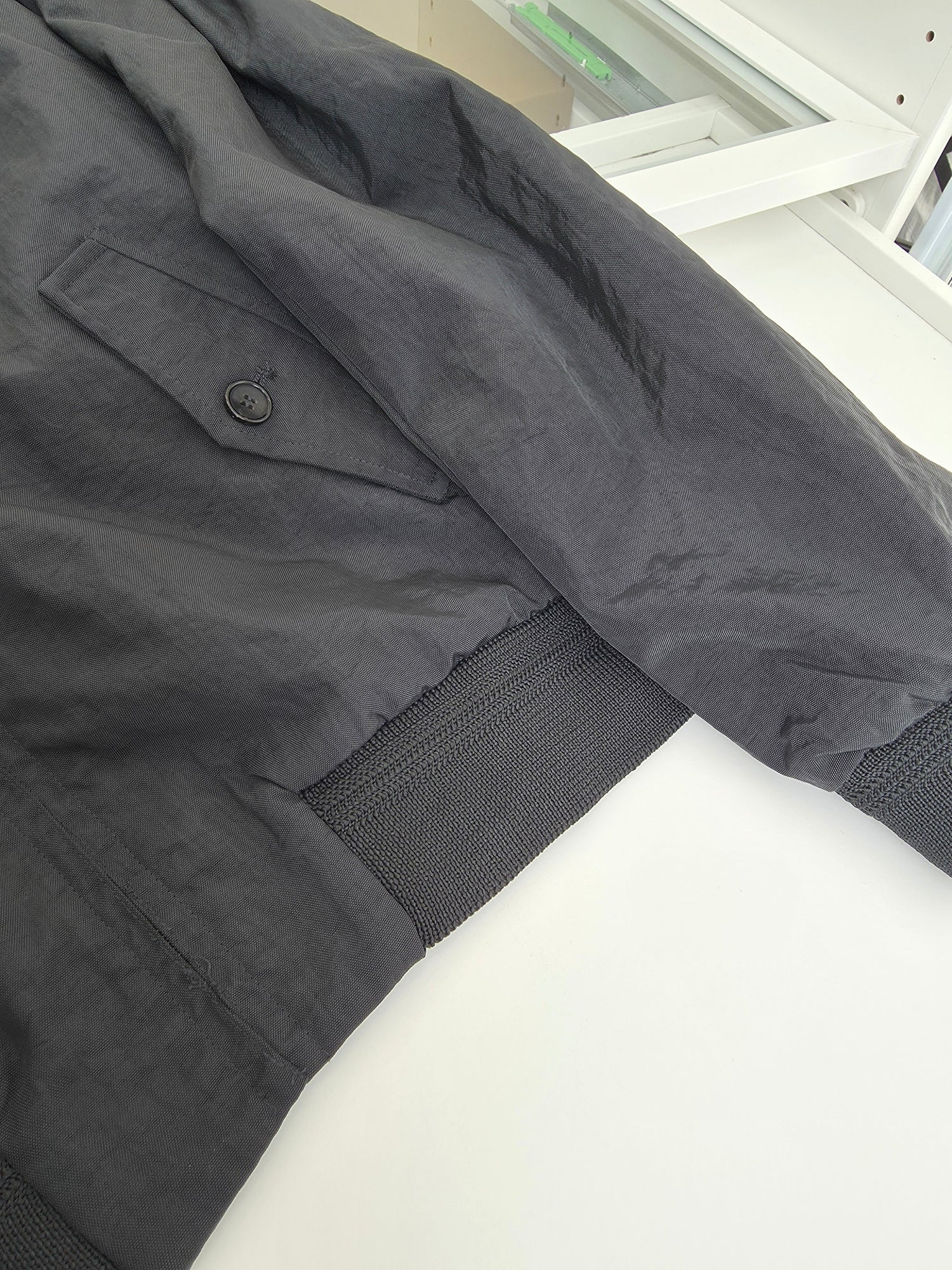 Beige and Black Jacket