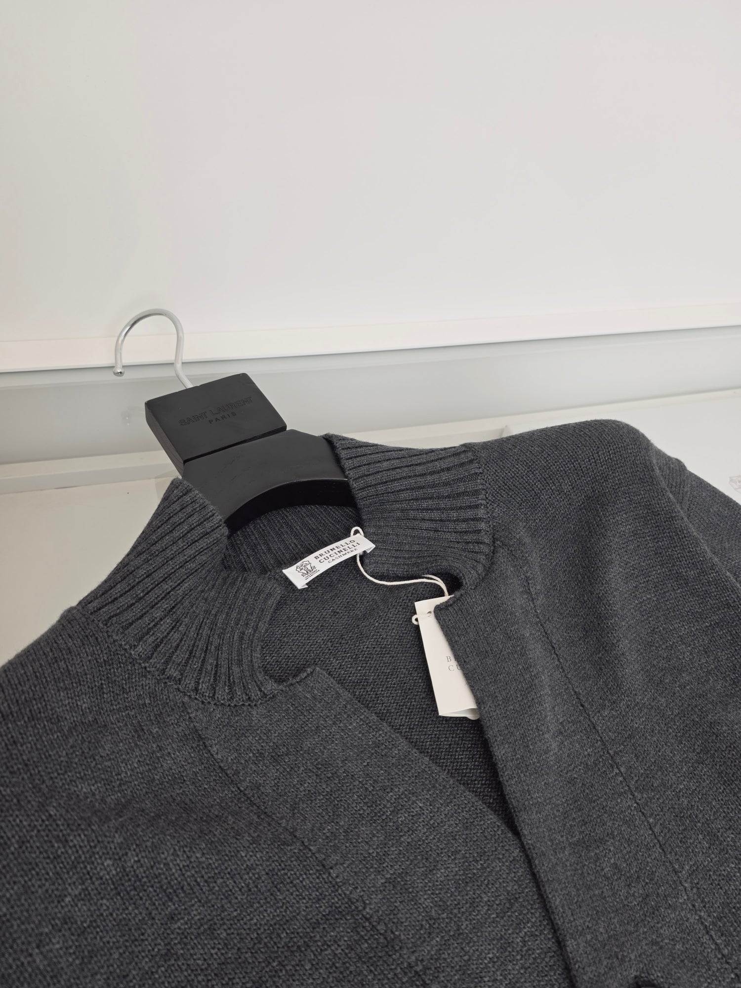 Beige and Black Jacket