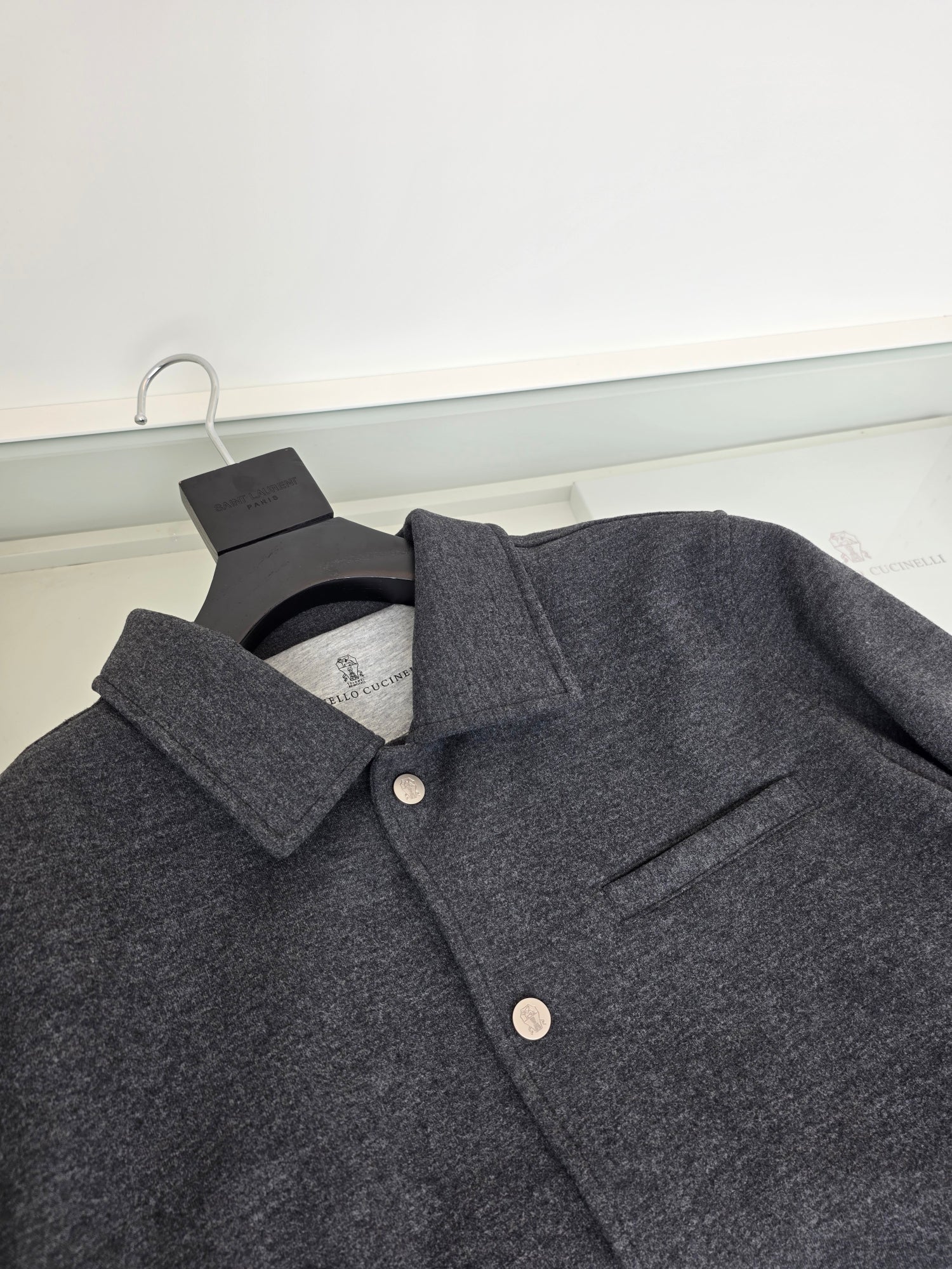Grey and Black Jacket