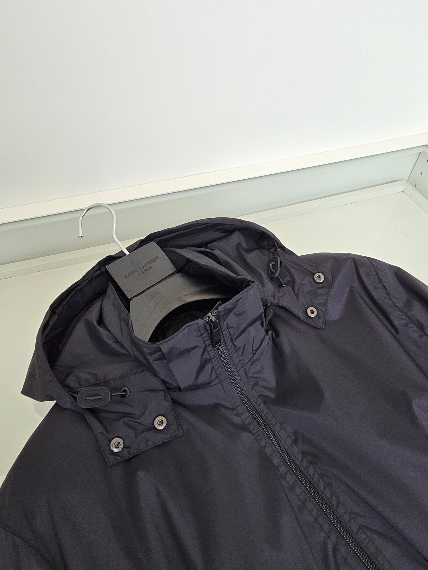 Black and Dark Blue Jacket