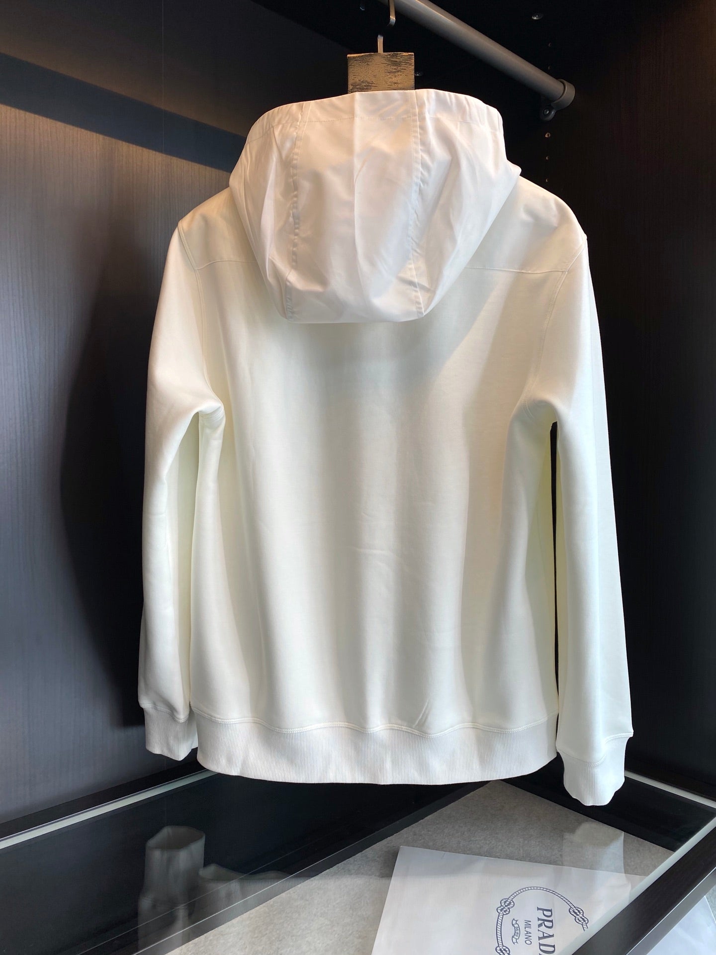 Black and White Hoodie