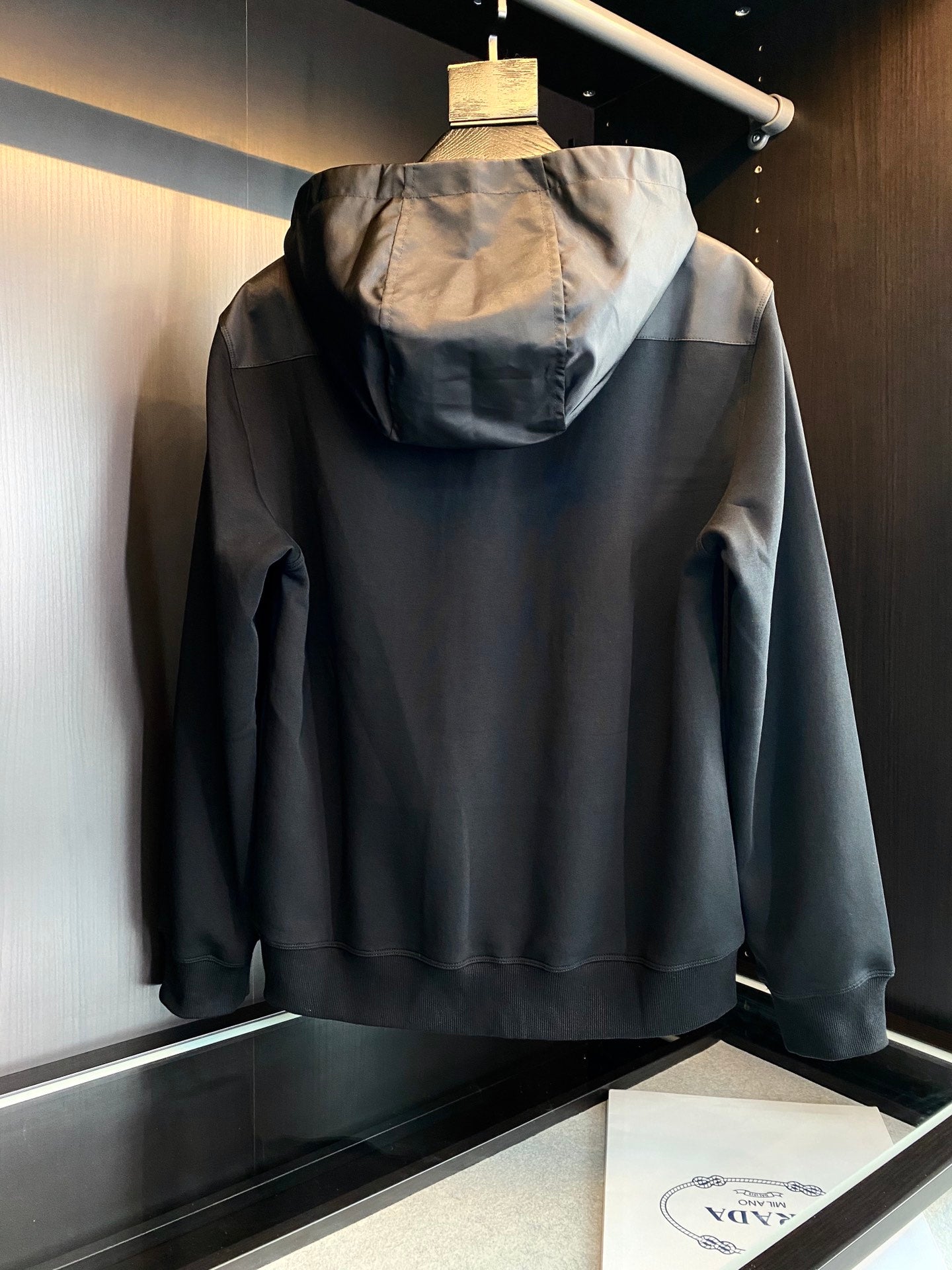 Black and White Hoodie