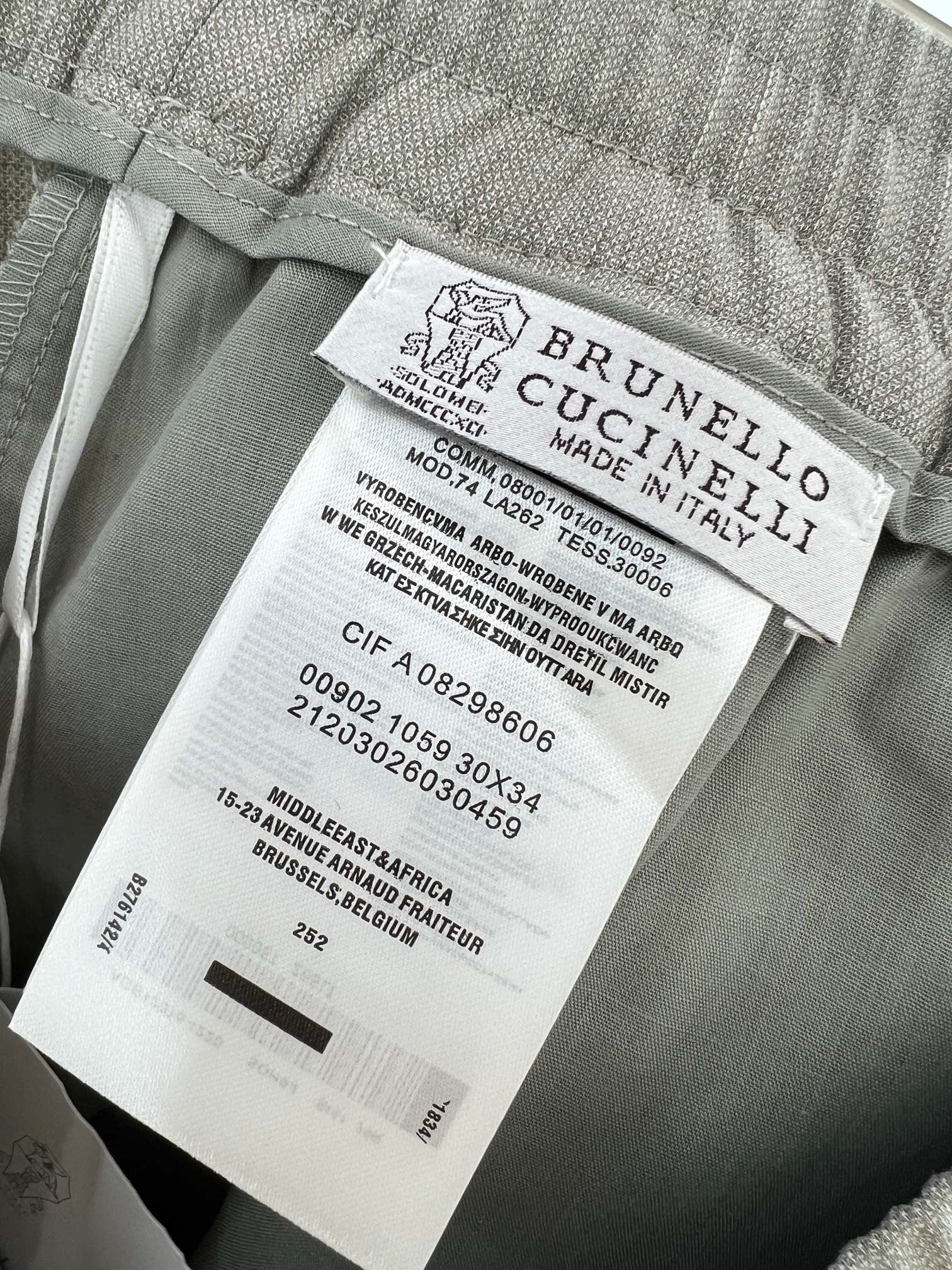 Grey and Black Pant