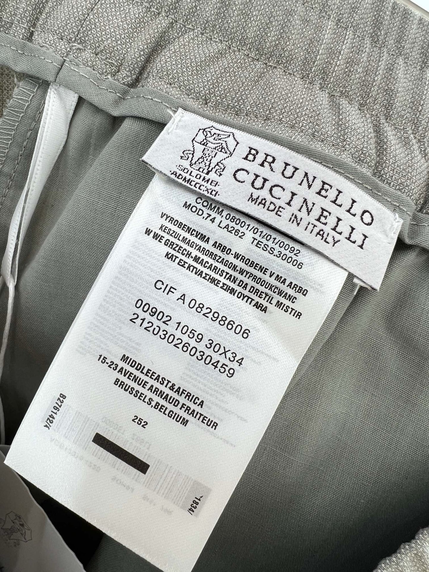 Grey and Black Pant