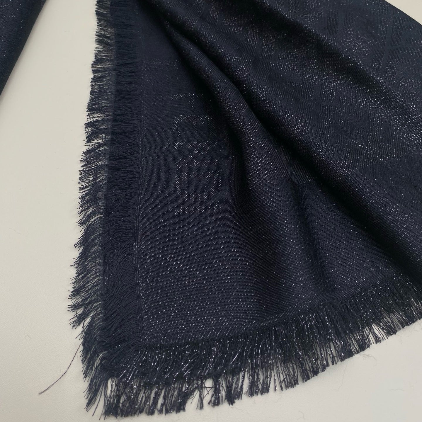 Black and Purple Scarf