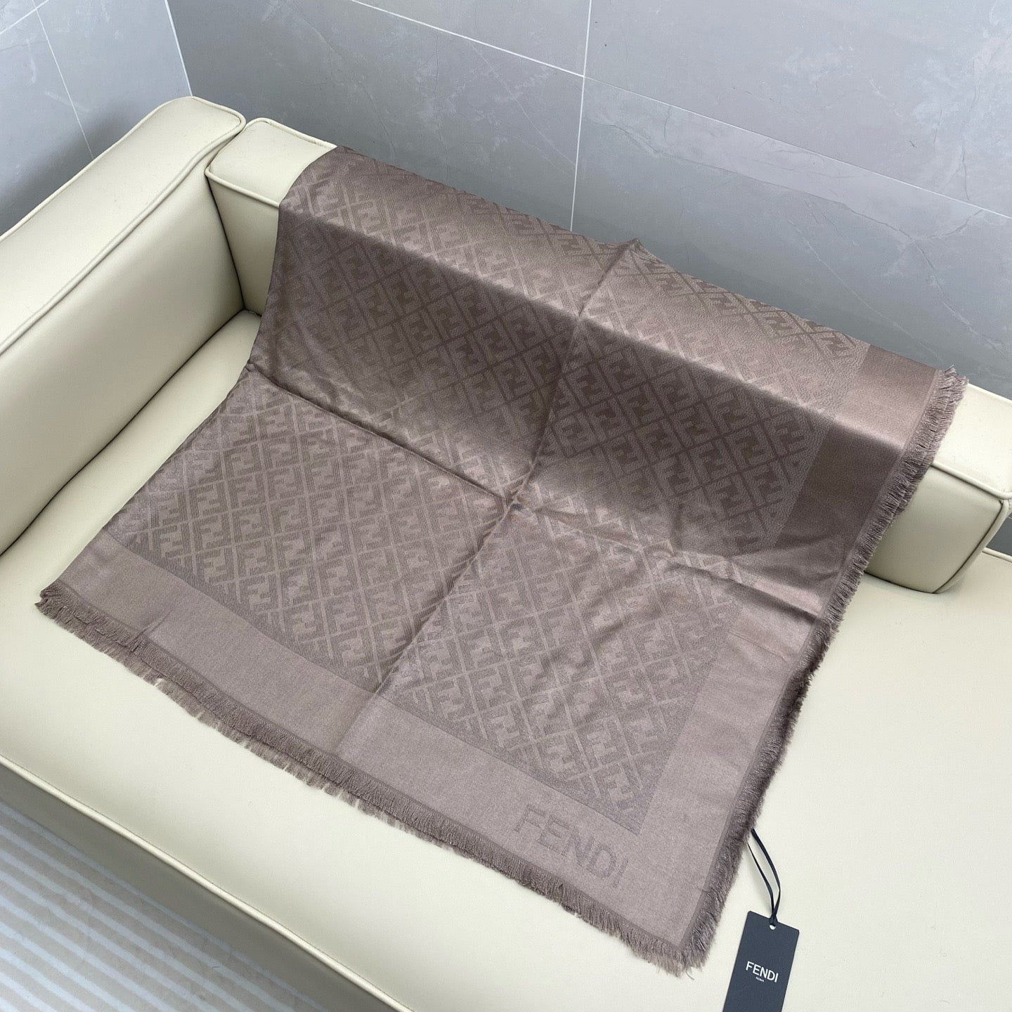 Black and Purple Scarf