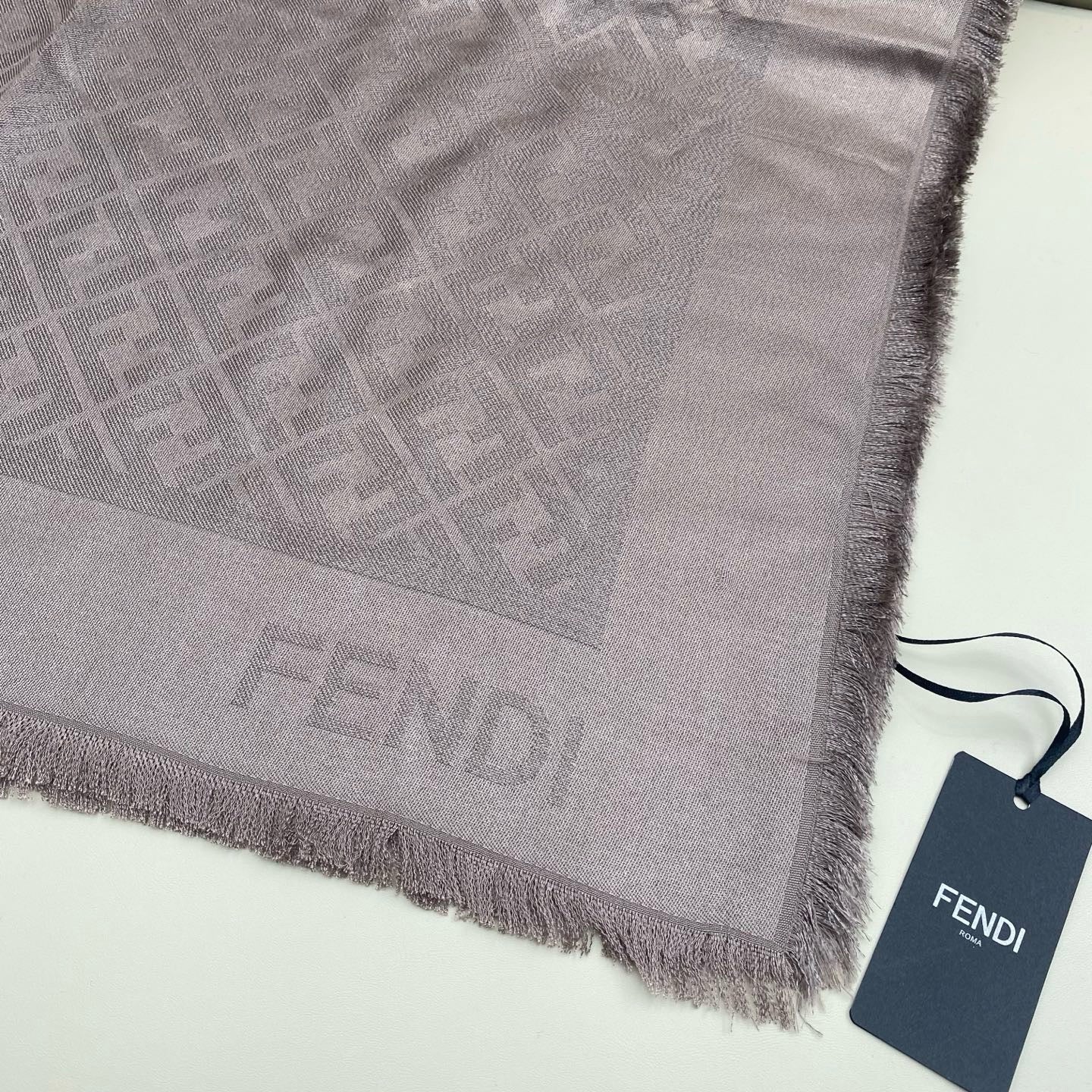 Black and Purple Scarf