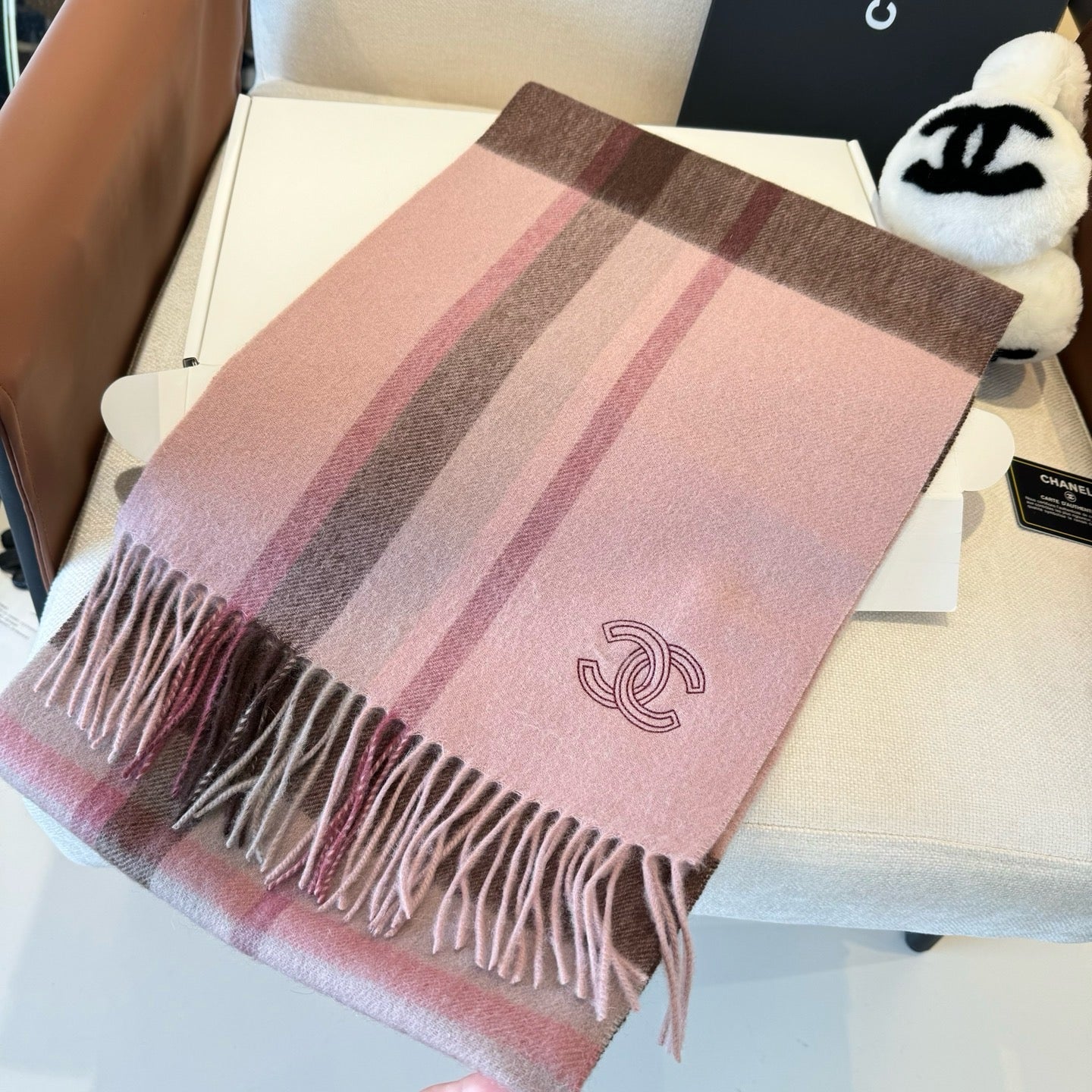 Pink Scarf