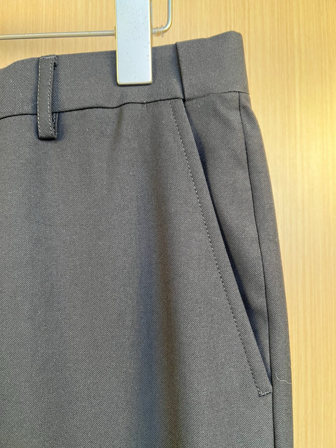 Black Jacket and Pant Suit