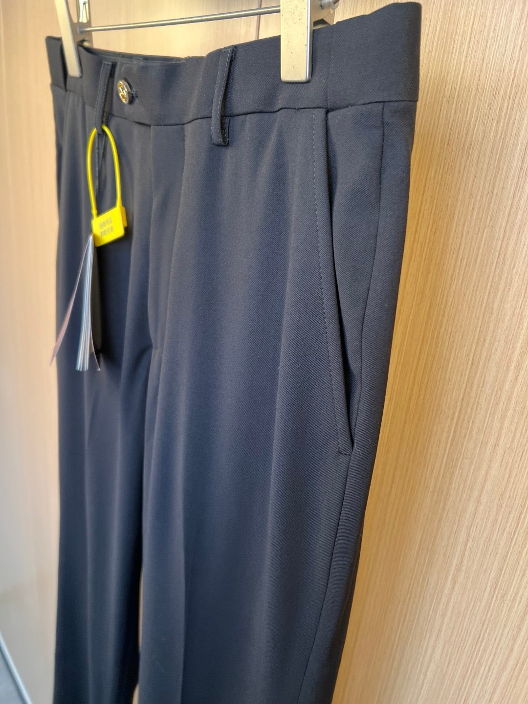 Black Jacket and Pant Suit