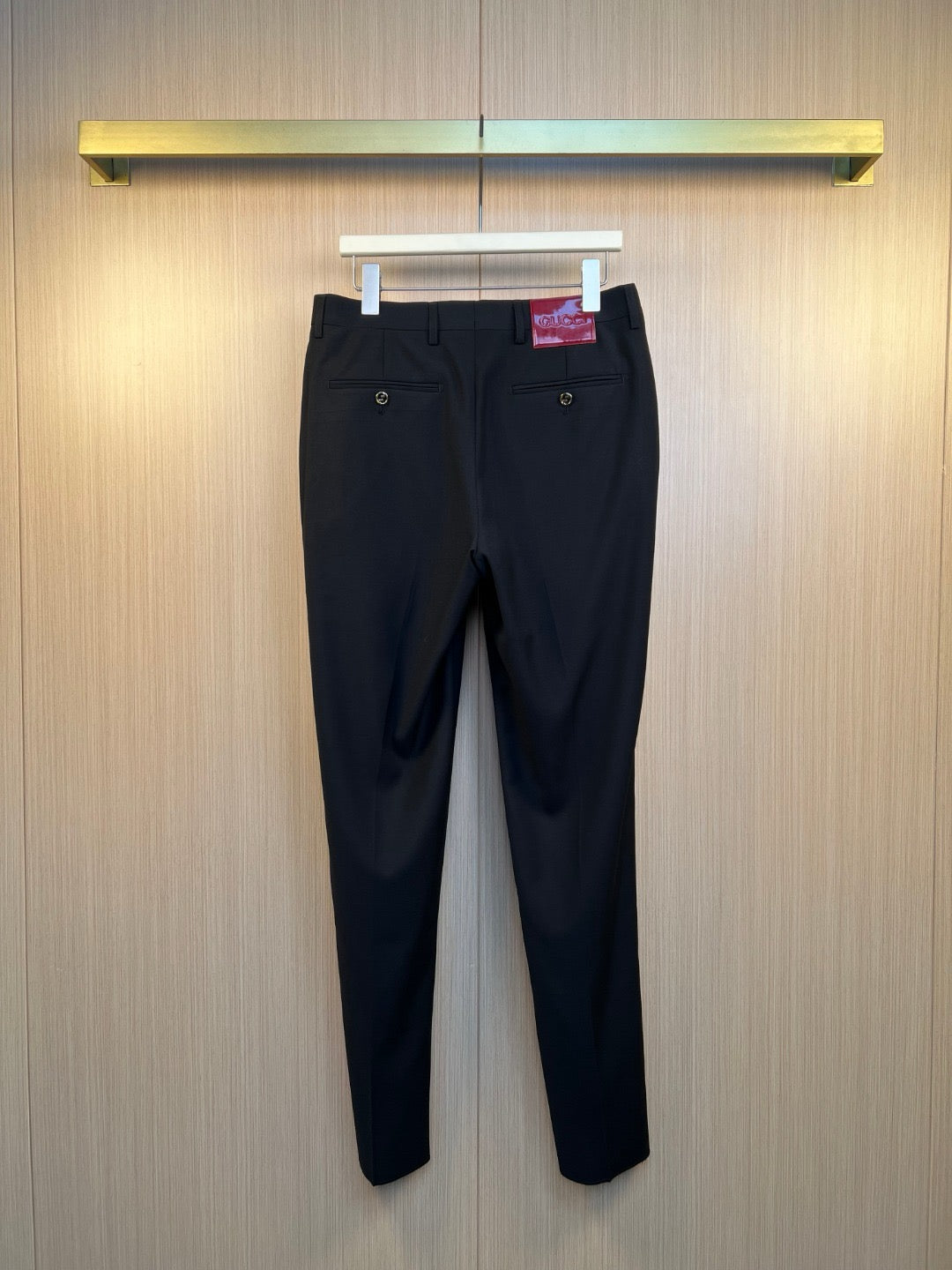 Black Jacket and Pant Suit