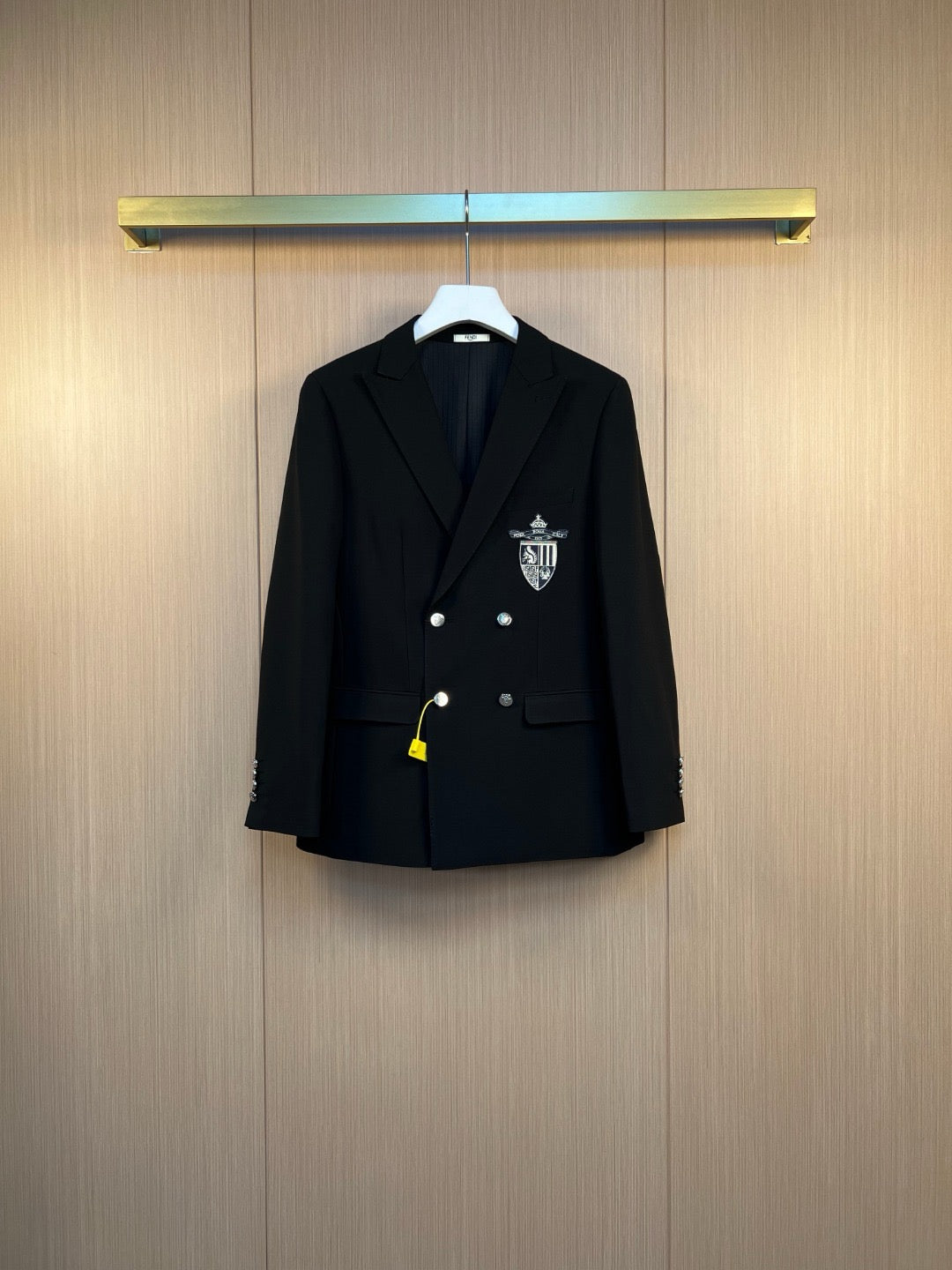 Black Jacket and Pant Suit