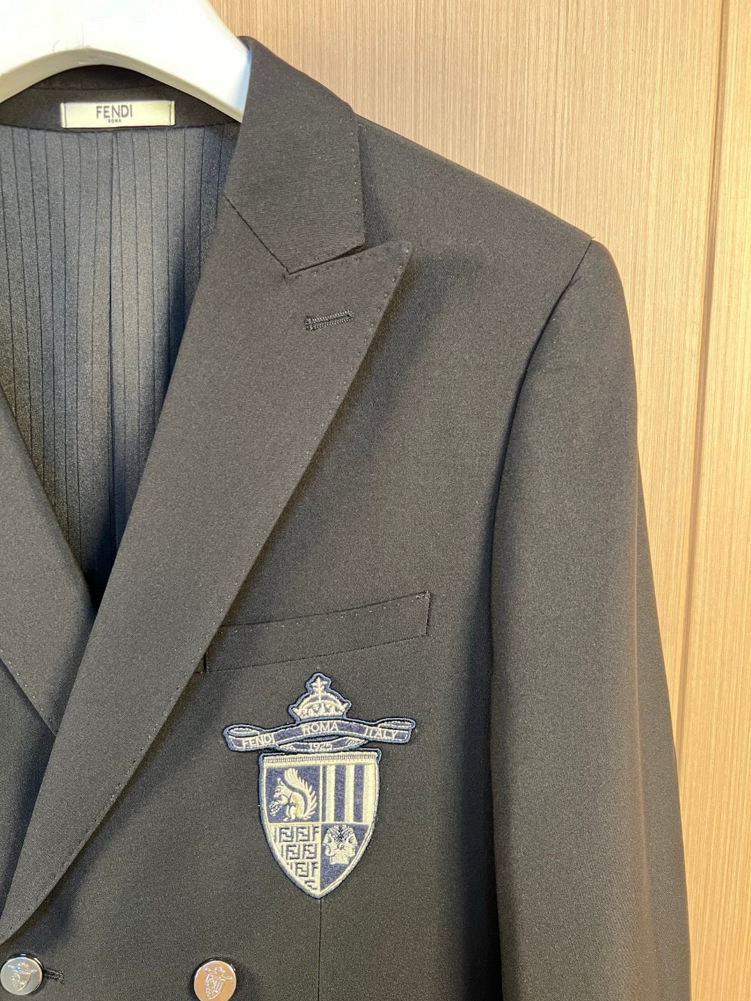 Black Jacket and Pant Suit