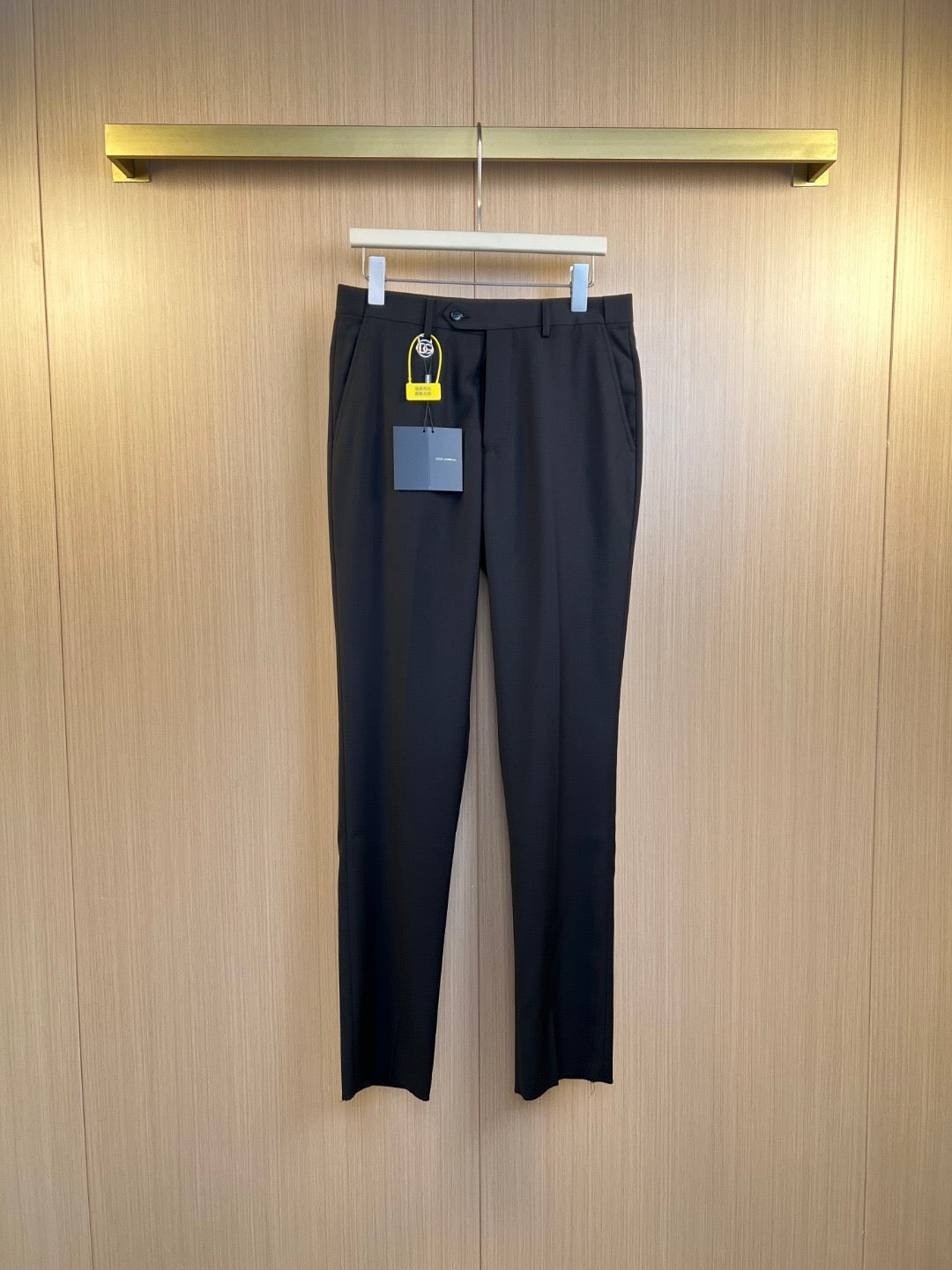 Black Jacket and Pant Suit