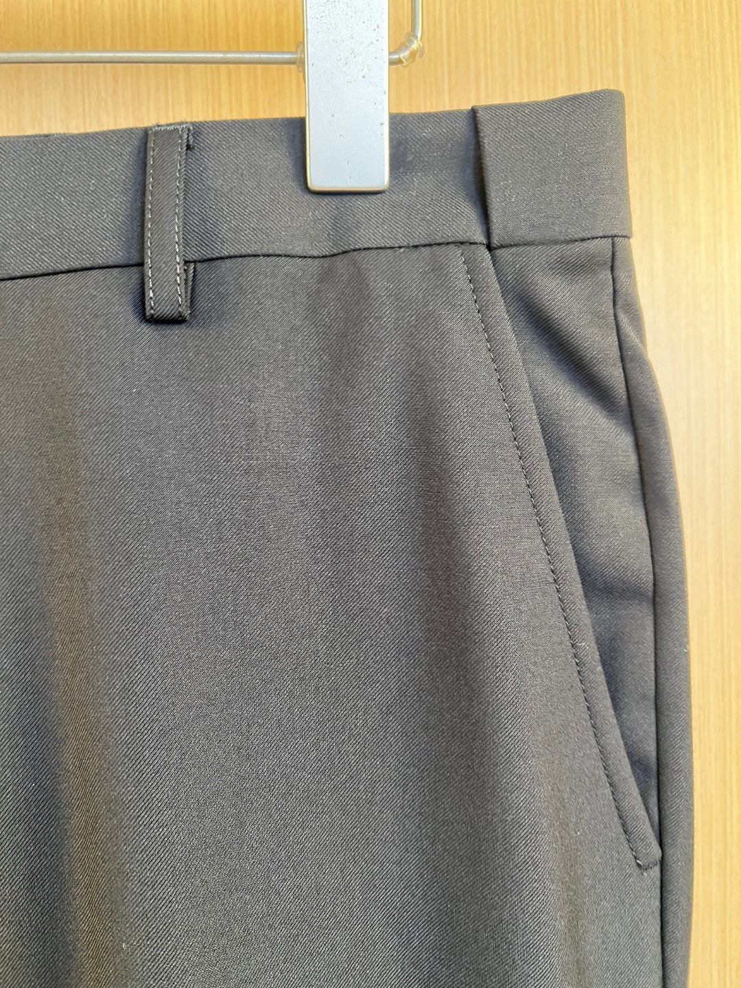 Black Jacket and Pant Suit