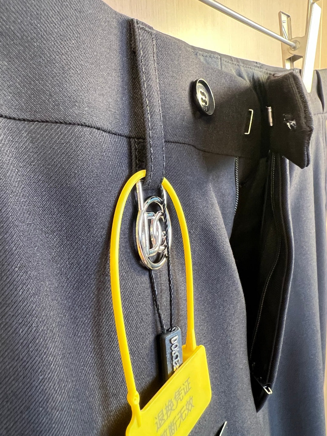 Black Jacket and Pant Suit