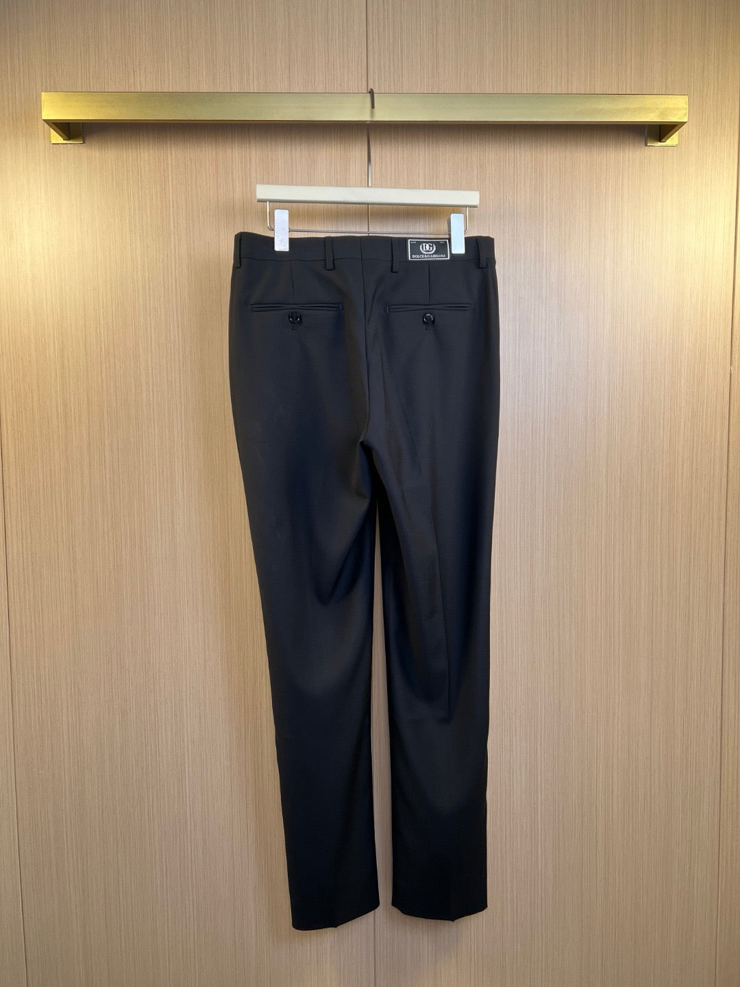 Black Jacket and Pant Suit