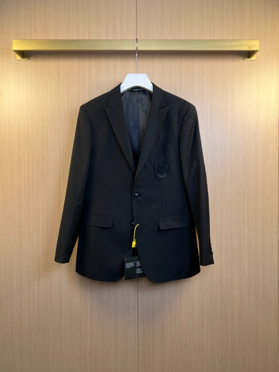 Black Jacket and Pant Suit