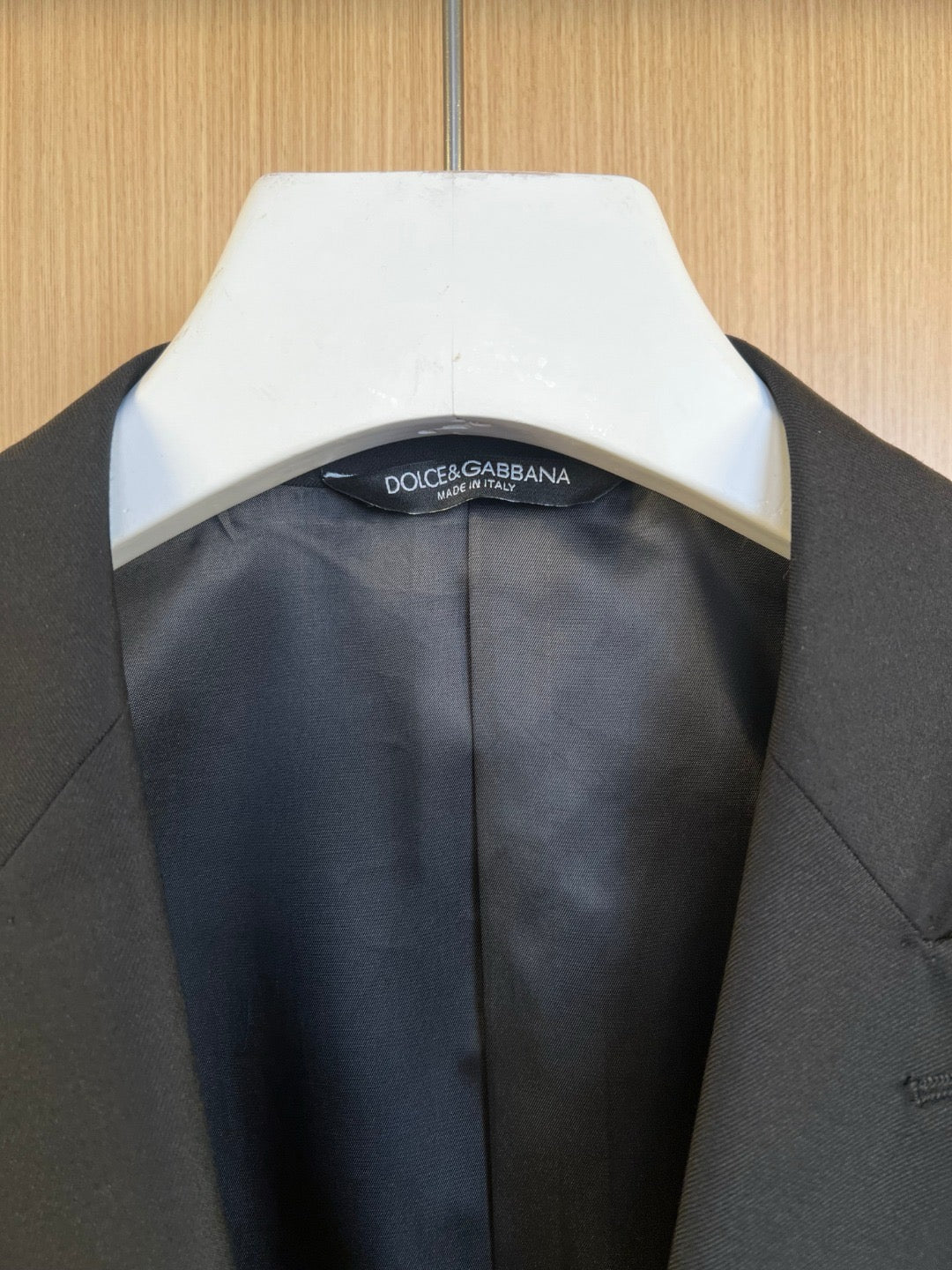 Black Jacket and Pant Suit