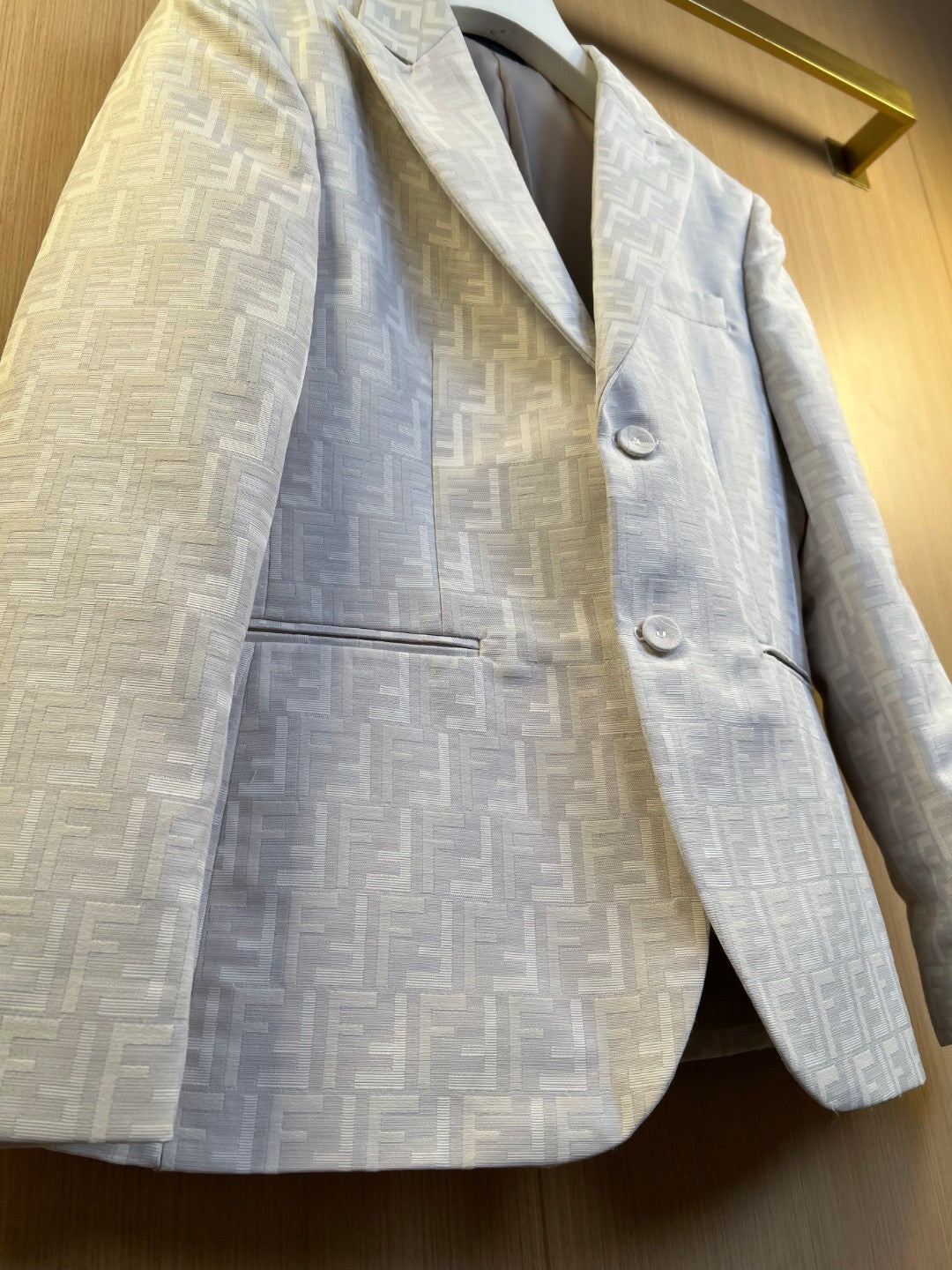 White Jacket and Pant Suit