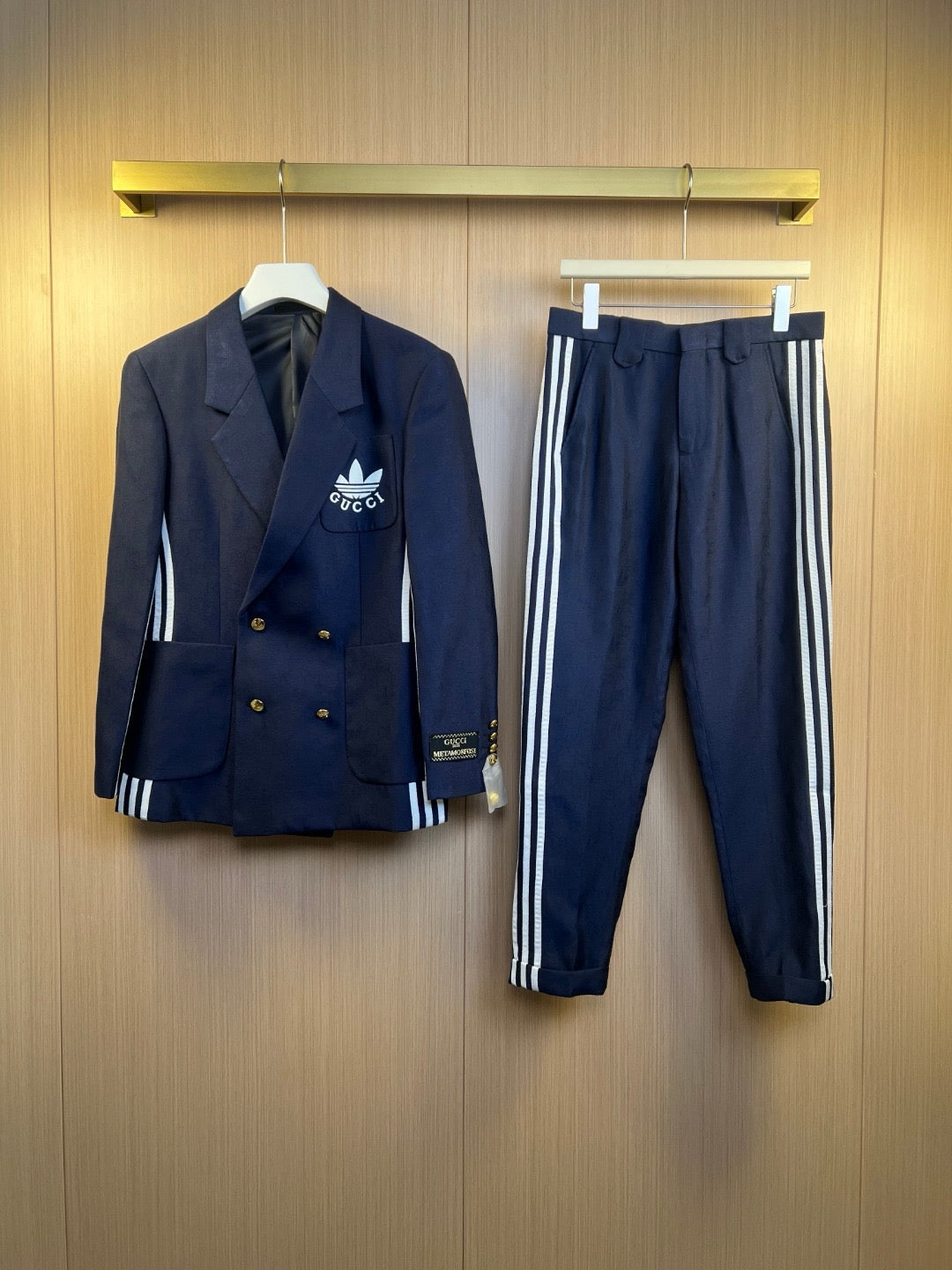 Dark Blue Jacket and Pant Suit