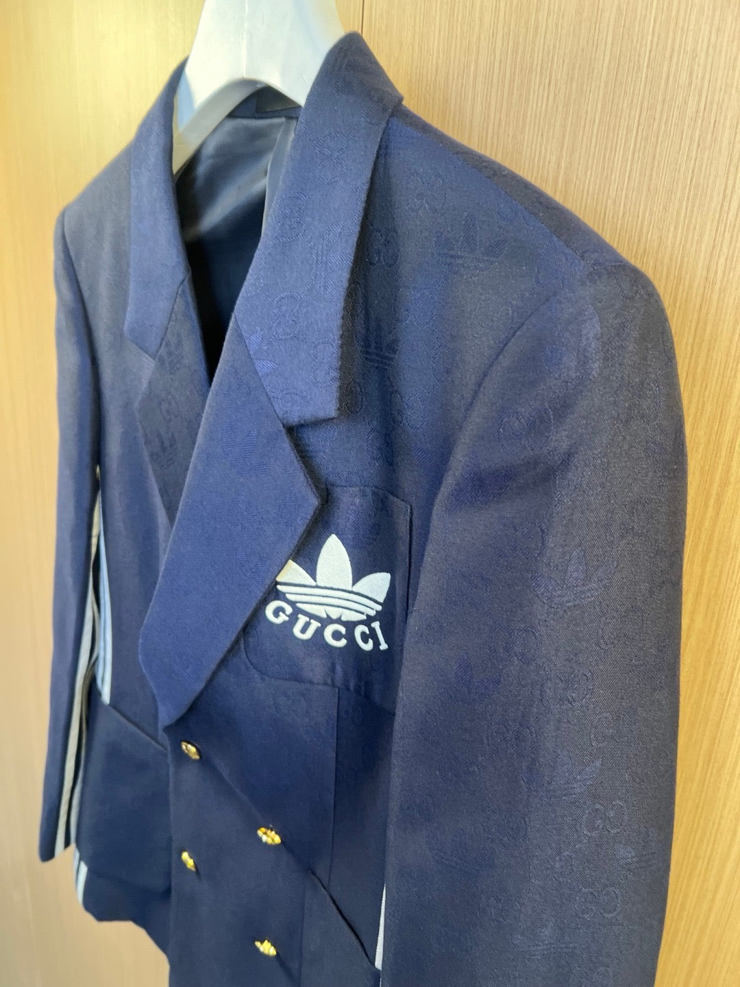 Dark Blue Jacket and Pant Suit