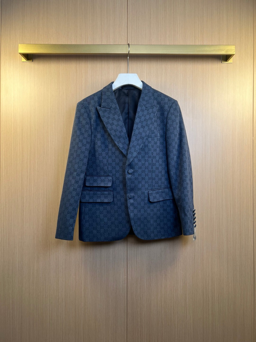 Dark Blue Jacket and Pant Suit