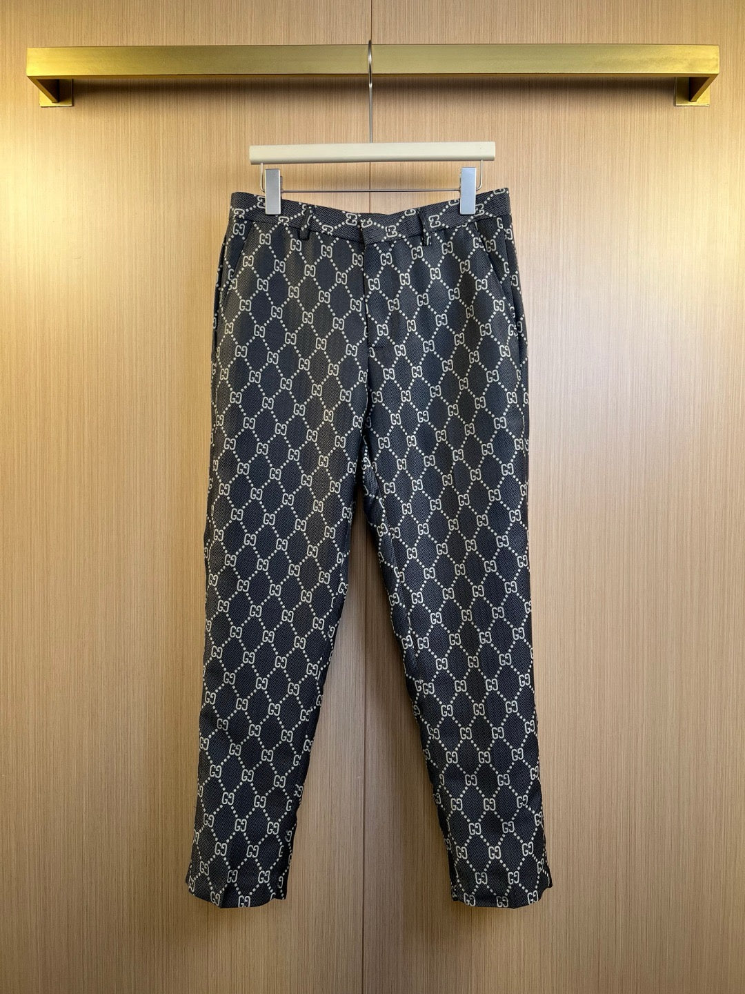 Black Jacket and Pant Suit