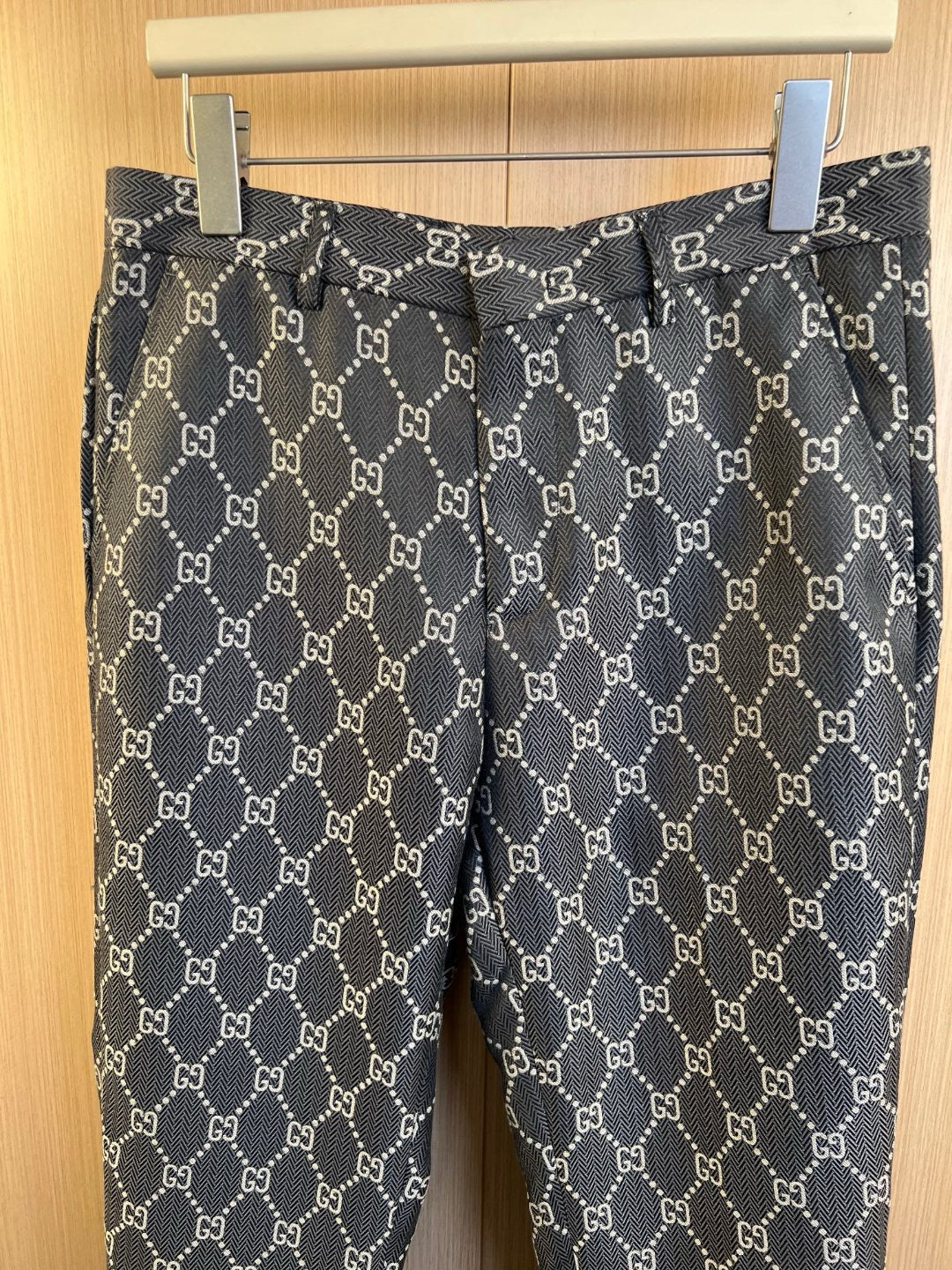 Black Jacket and Pant Suit