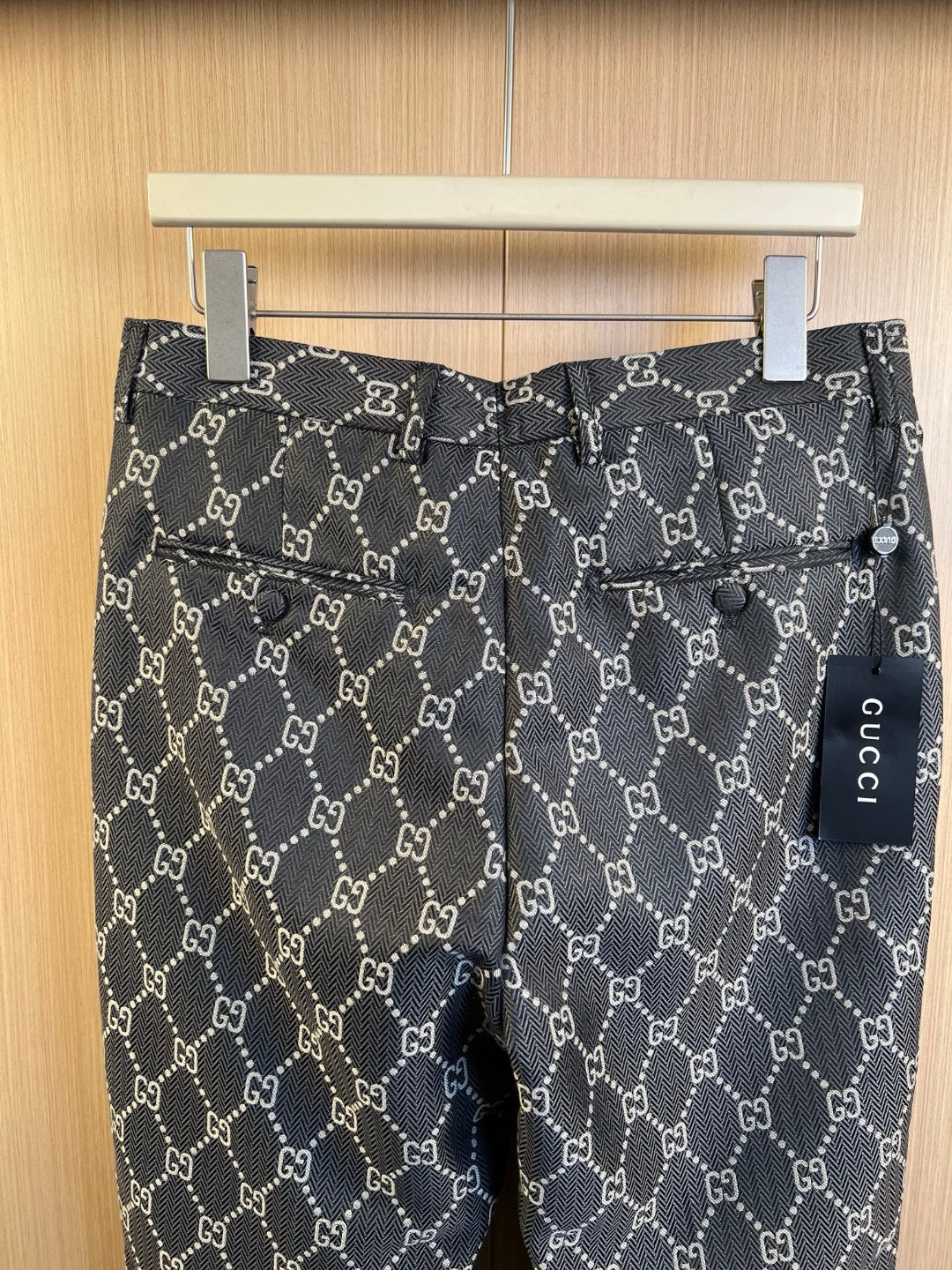 Black Jacket and Pant Suit