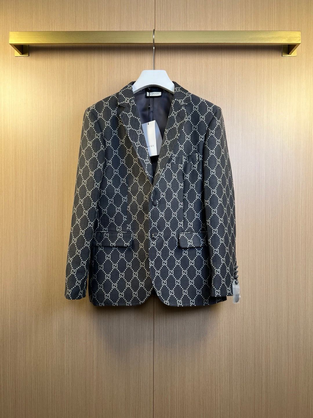 Black Jacket and Pant Suit