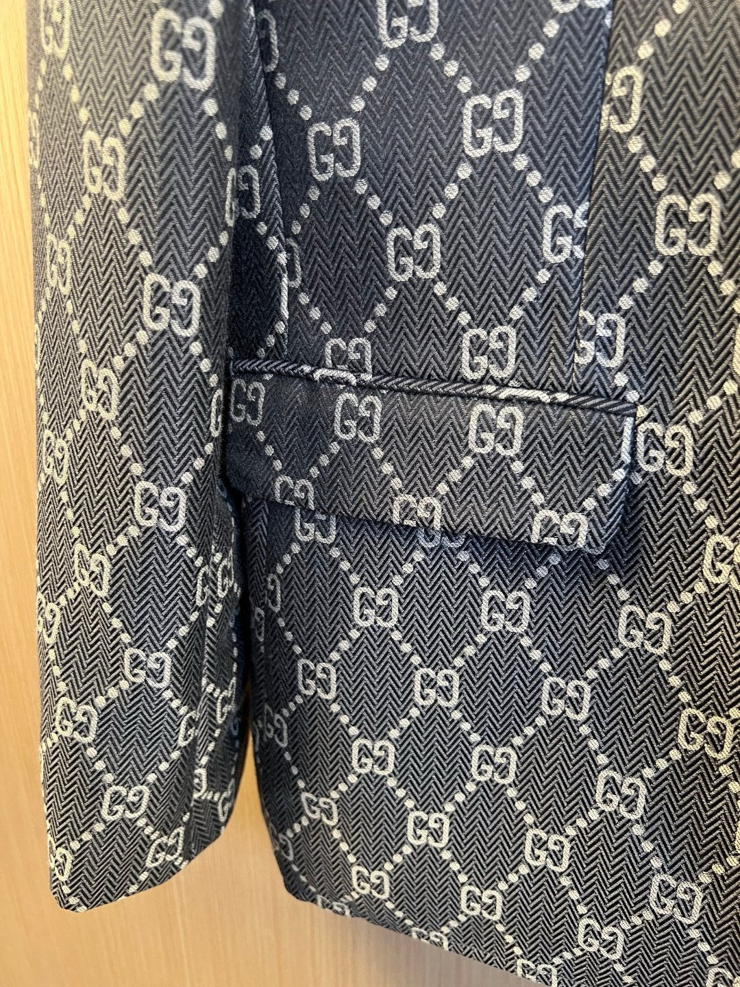 Black Jacket and Pant Suit