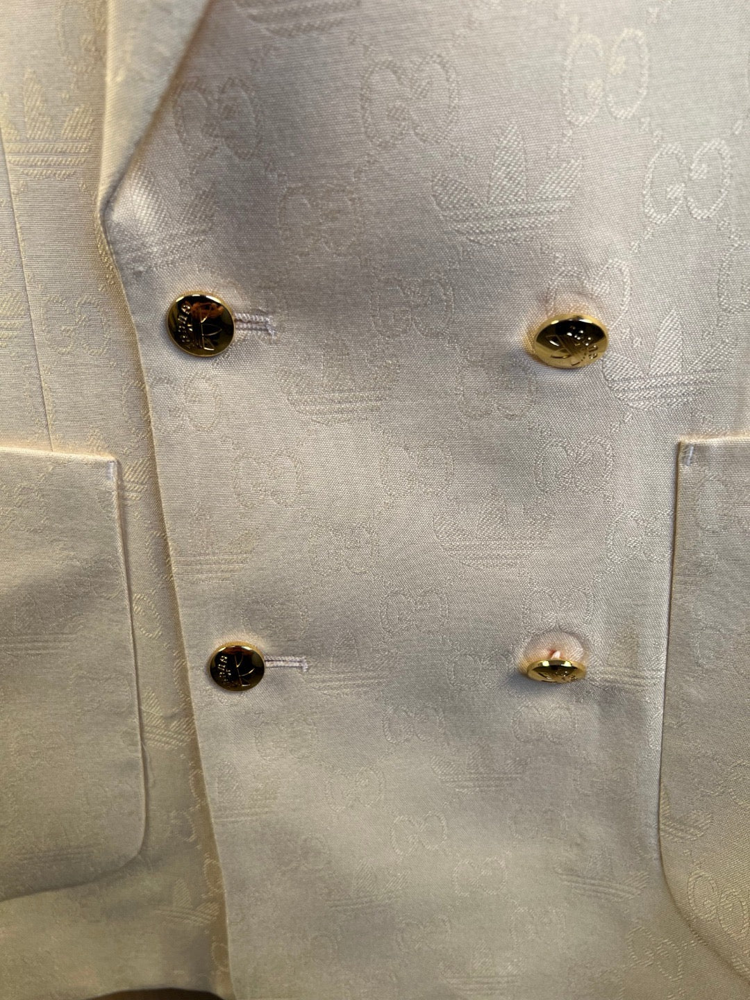 White Jacket and Pant Suit