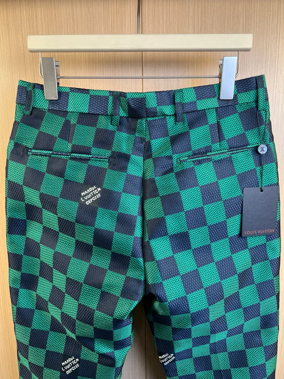 Green Jacket and Pant Suit