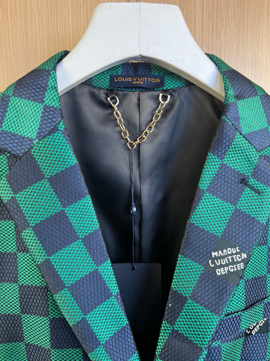 Green Jacket and Pant Suit