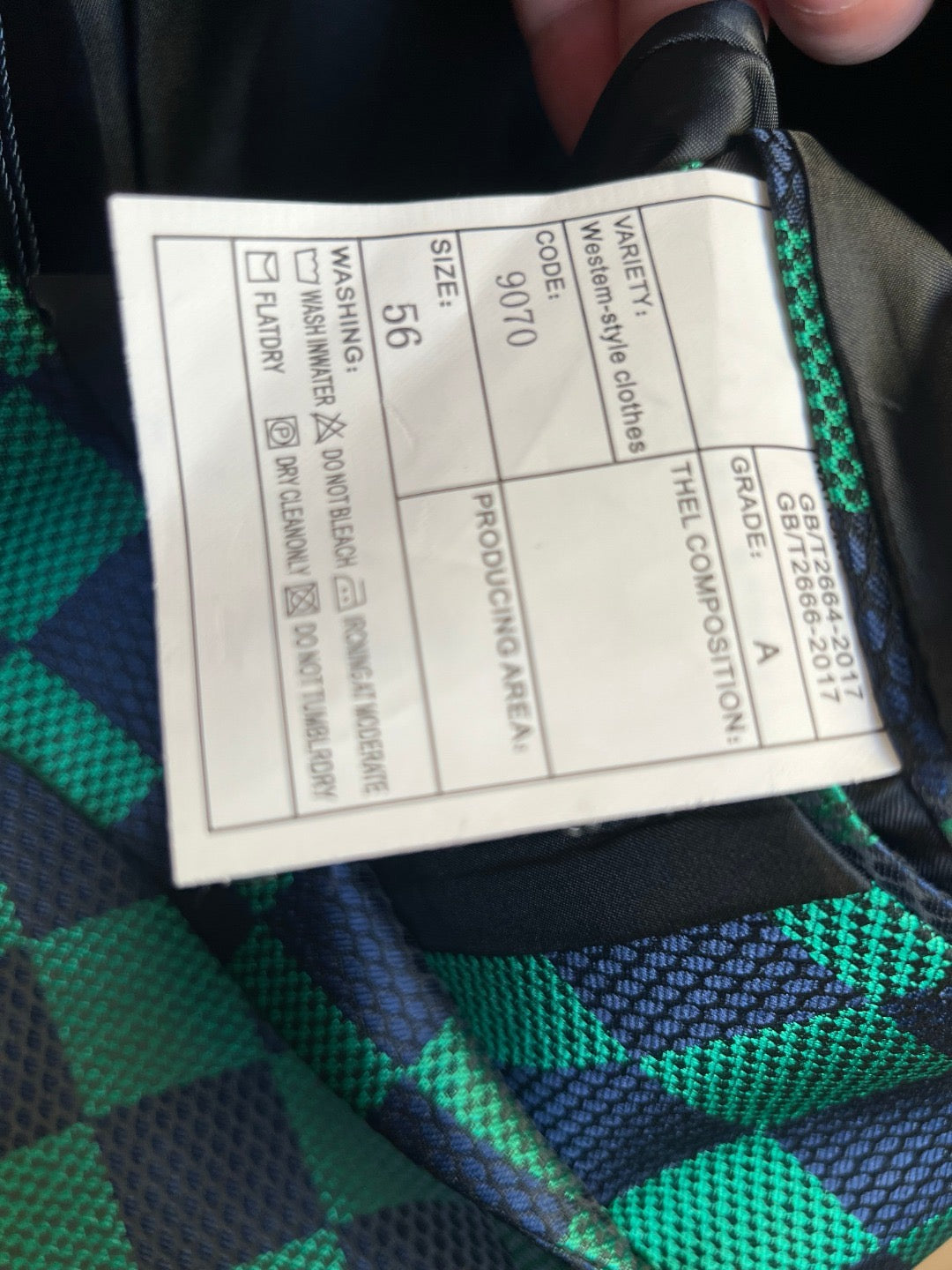 Green Jacket and Pant Suit