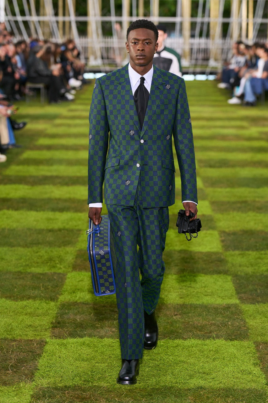 Green Jacket and Pant Suit